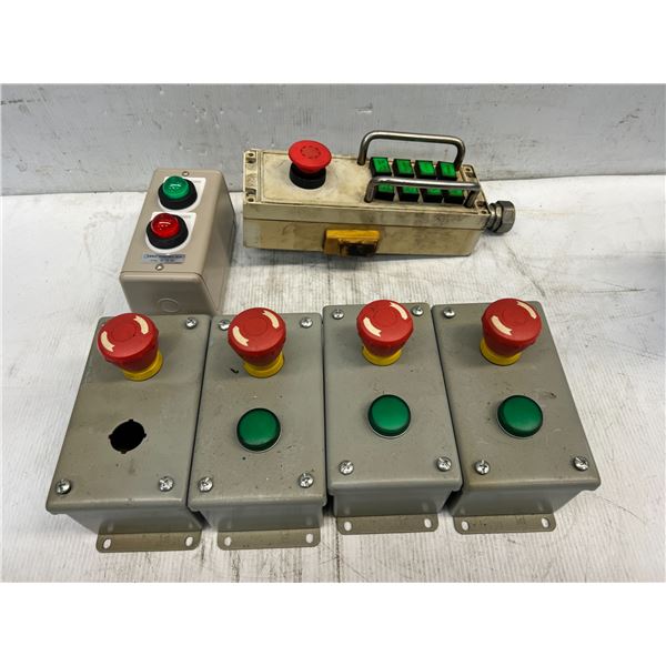 Lot of Pushbutton Panels