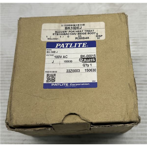 Patlite #BK-100E Buzzer