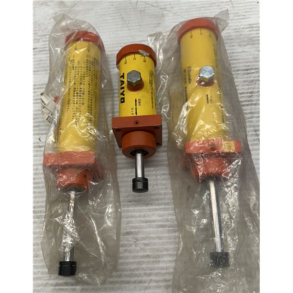 Lot of (3) Parker Shock Absorbers 2-#ASF-06-24 & 1-#ASF-06-10