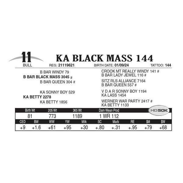 KA Black Mass 144