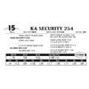Image 1 : KA Security 254