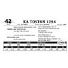 Image 1 : KA Toston 1294