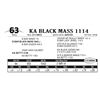 Image 1 : KA Black Mass 1114