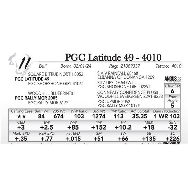 PGC Latitude 49 - 4010