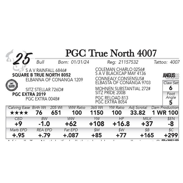 PGC True North 4007
