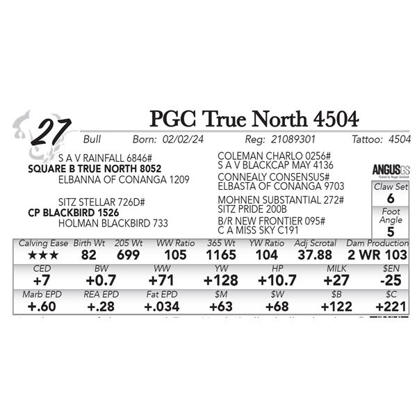 PGC True North 4504