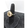 Image 2 : 14K YG Diamond Ring w/21 Round Cut Diamonds Prong Set 7.2g - Replacement