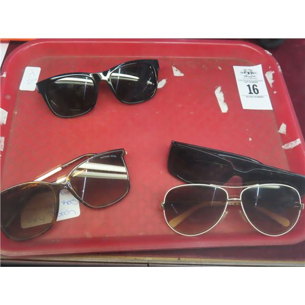 4-Coach/MK/Tory Burch Designer Sunglassses - 4 X $