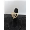 Image 1 : 14K YG Diamond Ring w/30 Round Cut Diamonds Channel Set 9.9g - Replacement