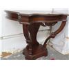 Image 2 : Carved Mahogany Hall Table