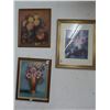 Image 1 : Framed Floral Wall Art - 3