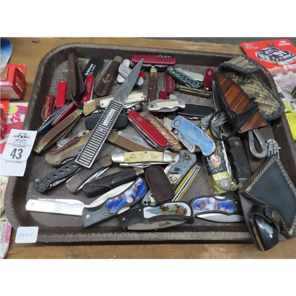 Asst. Vintage Pocket Knives, Swiss Army Knives