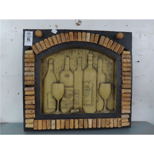 Wine Bottle Cork Wall Art