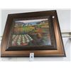 Image 1 : Framed Oil On Board Italian Country Scene
