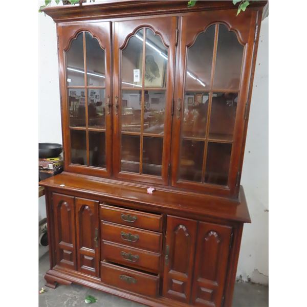 Mahogany Hutch