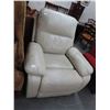 Image 1 : Bone Leather Recliner