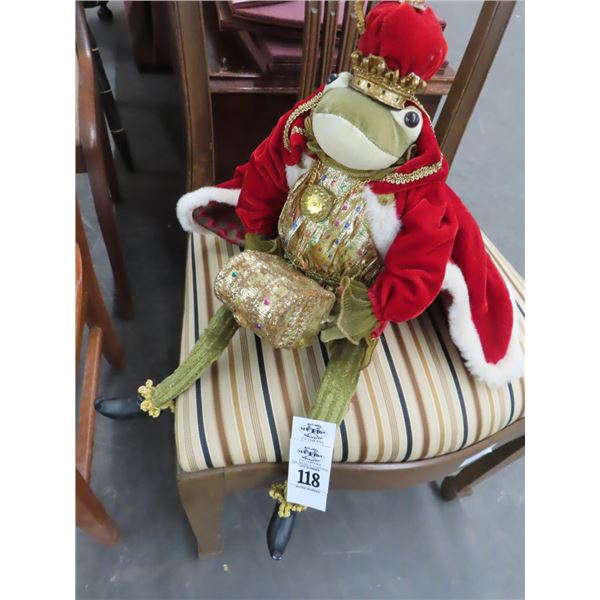 Prince Frog Shelf Sitter Décor