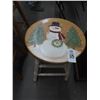 Image 1 : Painted Snowman Stool