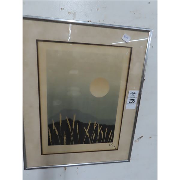 Framed Sunset Wall Art