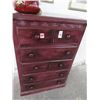 Image 1 : Purple Painted 5 Drawer Dresser