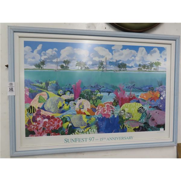 Sun Feast 1997 Framed Poster