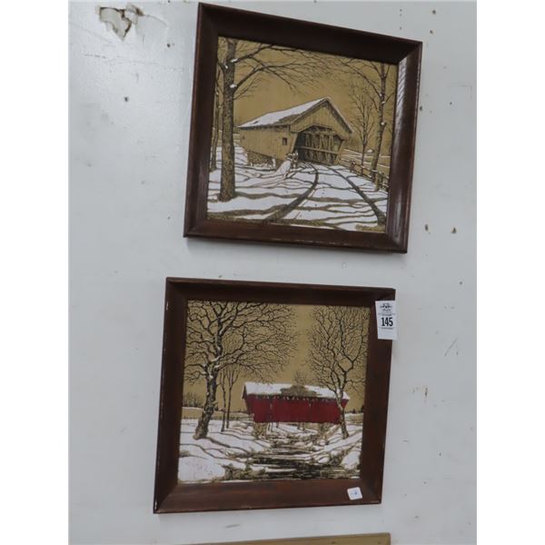 Covered Bridge Wall Art - 2