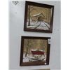 Image 1 : Covered Bridge Wall Art - 2