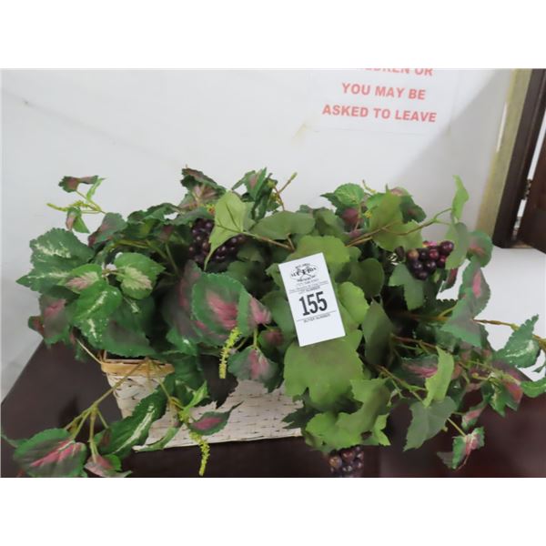 Potted Silk Grapes Floral