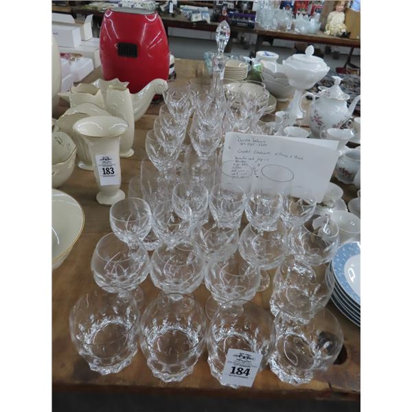 Crystal Glassware, Decanter Villaroy/Bok
