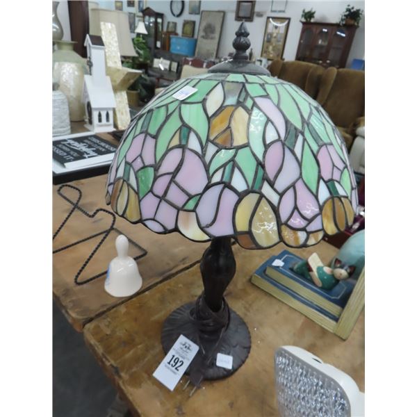 Leaded Glass Lamp