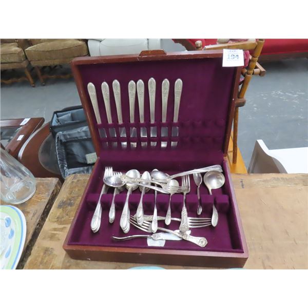 Silverware Utensils w/Case