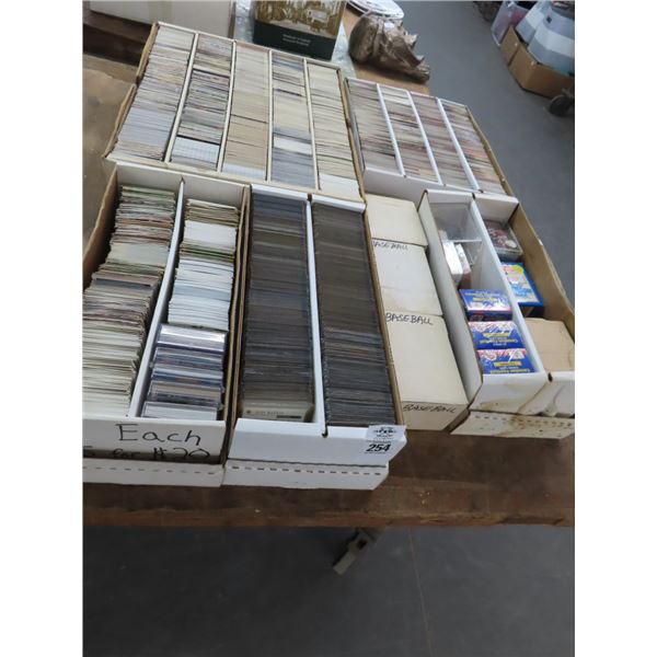 Lot of Sports Trading Cards