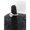 Image 2 : 14K WG Diamond Ring w/One Round Cut Diamonds, 40 Round Cut Diamonds and 20