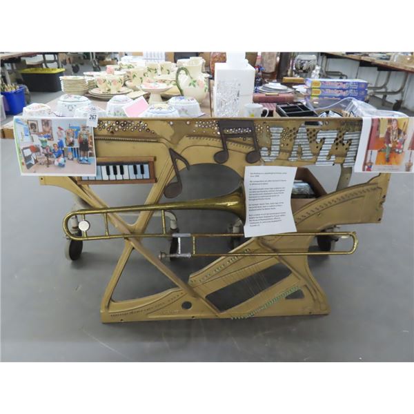 One of a Kind Musical Art Made Dee Rodriques Featuring Piano, Trombone Accents