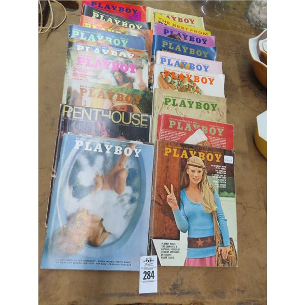 Vintage Playboy Magazine Collection