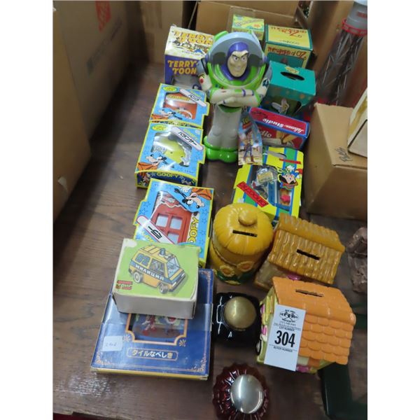 Toy Collectibles, Wackey Wobbler, Wizard of Oz, Disney, More