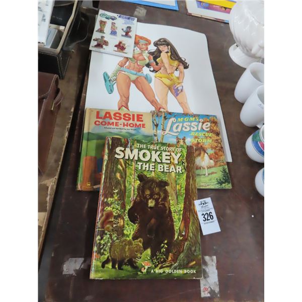 Vintage Lassie/Smokey Bear Books, Gorbie Poster