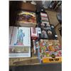Image 1 : Asst. Collector Puzzles, Cassette Tapes, Disc