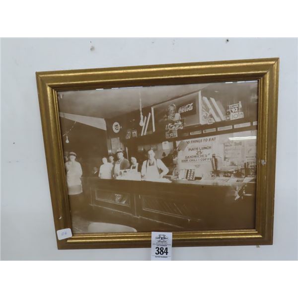 Vintage Coca Cola Service Bar Photo