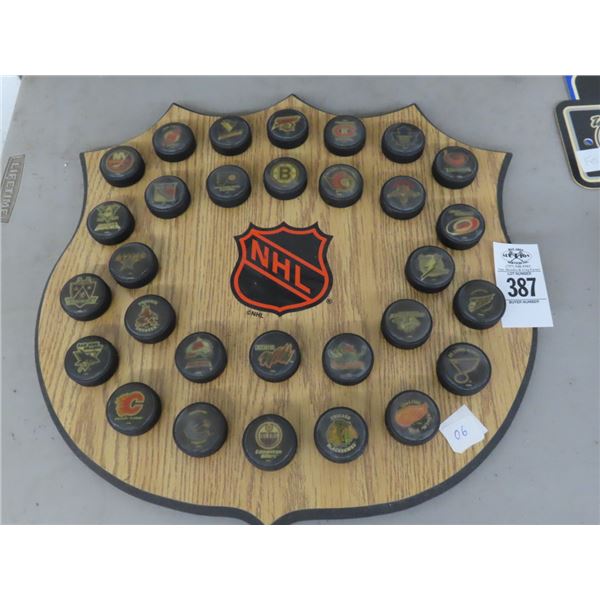 NHL Wall Plaque Memorabilia