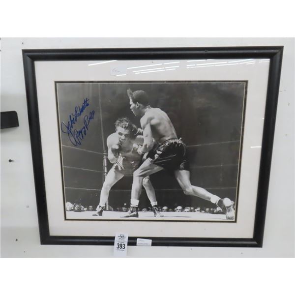 Jack Lamotta Raging Bull Autographed Photo
