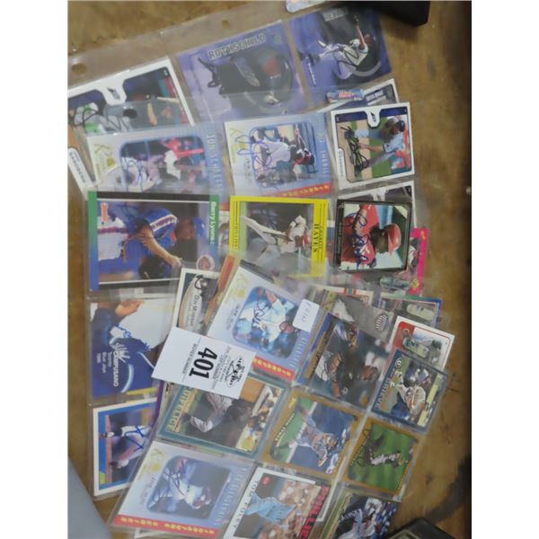 Autographed Sports Trading Cards - 63