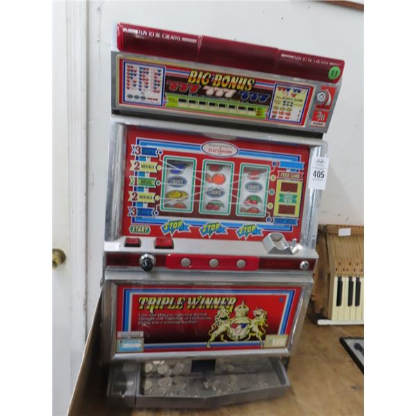 Triple Winner Token Slot Machine