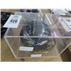 Image 1 : Ray Lewis Superbowl Autographed Mini Helmet