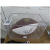 Image 1 : Joey Galloway Autographed Football w/Showcase