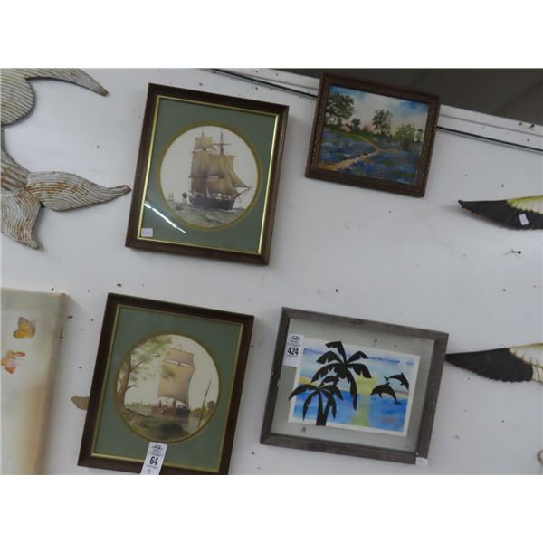 Dolphin, Tall Ships, Farm Scenes Wall Décor - 4