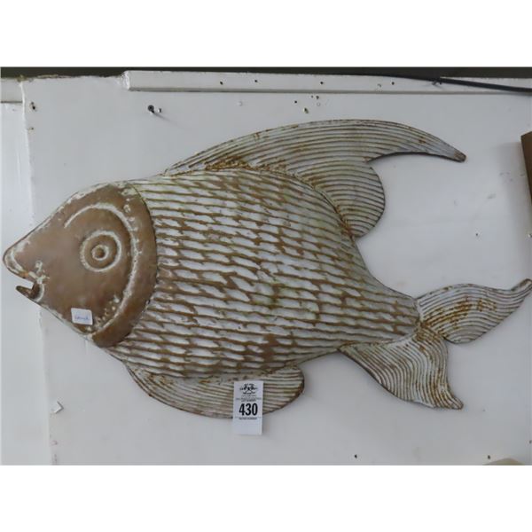 Metal Fish Wall Décor
