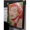 Image 1 : Marilyn Monroe Radio Days Contemporary Framed Poster - 24  X  36