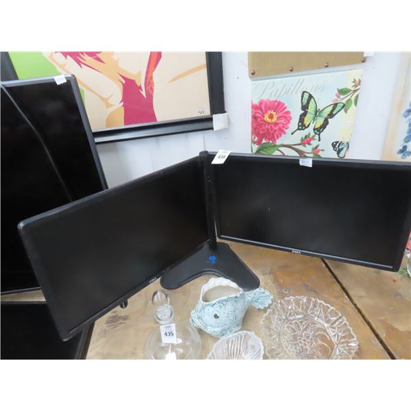 Dell Monitors 2 w/Double Stand