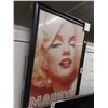 Image 1 : Framed Marilyn Monroe Photo Poster - 24  X  36